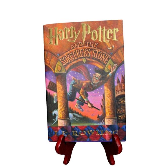Harry Potter And The Sorcerer's Stone First American Edition 1998 JK Rowling HC - Picture 1 of 7